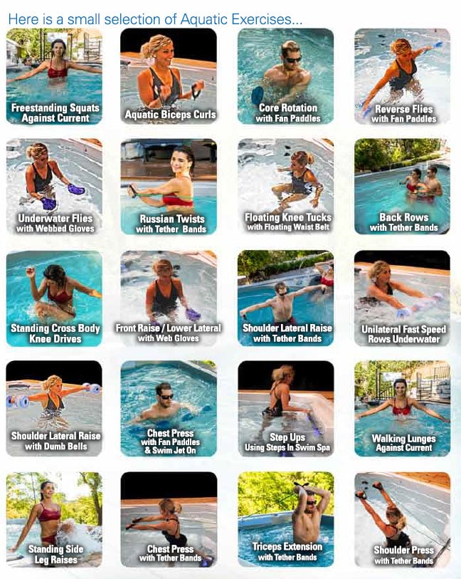 Aquatic Cross Training by Hydropool | St. Lawrence Pools, Hot Tubs, Fitness, Billiards & Patio
