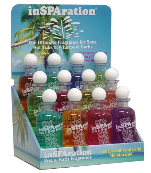 insparation 9oz display | St. Lawrence Pools, Hot Tubs, Fitness, Billiards & Patio