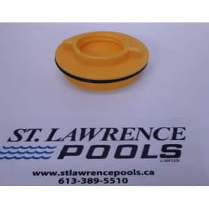 1 1/2 Winter Plug With O Ring (Yellow)