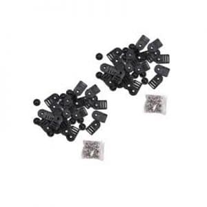 PLASTIC FASTENERS SET OF 10