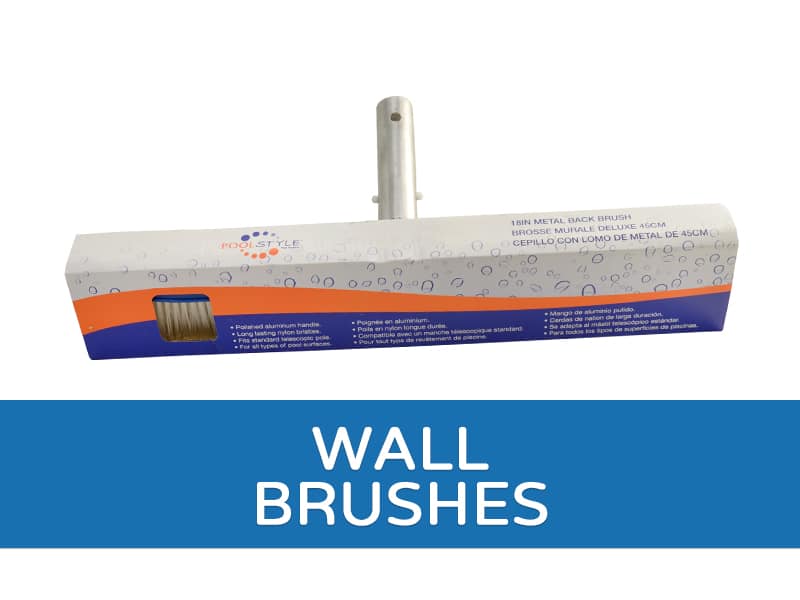 Pool Wall Brushes