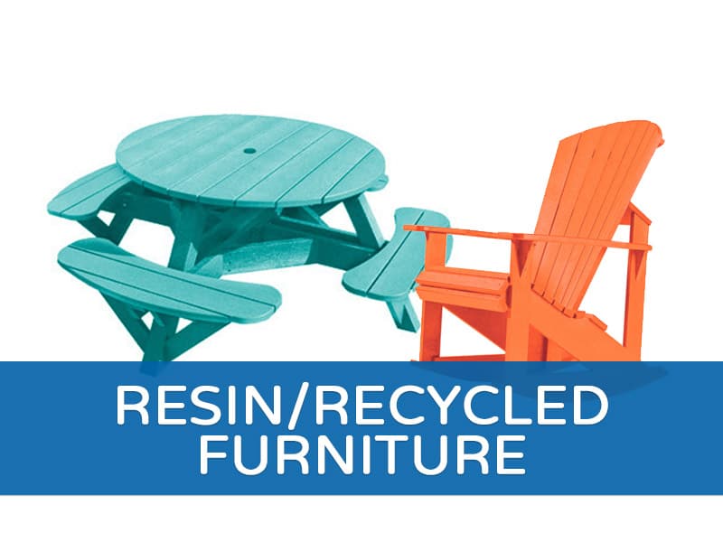 Resin/Recycled Furniture