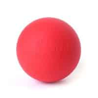 Lacrosse Massage Ball - red