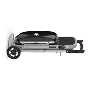 Weber Traveller In Folded Position | St. Lawrence Pools, Hot Tubs, Fitness, Billiards & Patio