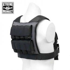 XM Fitness 35lbs Commercial Weighted Vest (Back)