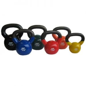 Vinyl Dipped Kettlebells | St. Lawrence Pools, Hot Tubs, Fitness, Billiards & Patio