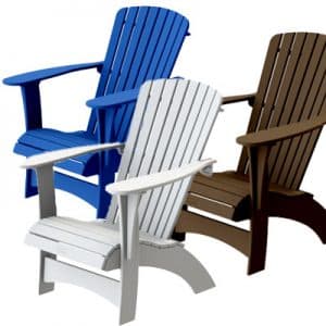 Element Square Upright Muskoka Chairs | St. Lawrence Pools