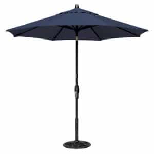 Treasure Garden 9ft Market Umbrella with Navy Fabric | St. Lawrence Pools