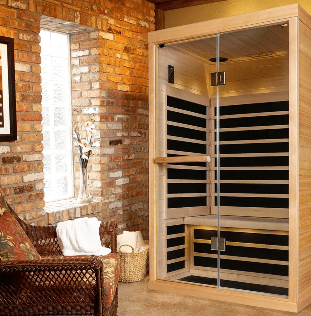 Infrared Sauna Indoor 1 | St. Lawrence Pools, Hot Tubs, Fitness, Billiards & Patio