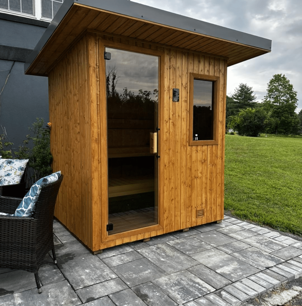 Sauna Swim Spa 1 | St. Lawrence Pools, Hot Tubs, Fitness, Billiards & Patio