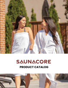 SaunaCore Catalog Cover | St. Lawrence Pools, Hot Tubs, Fitness, Billiards & Patio