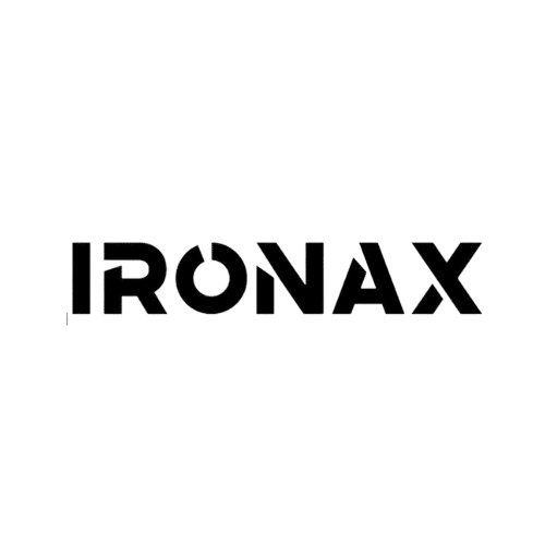 Ironax Fitness Logo | St. Lawrence Pools, Hot Tubs, Fitness, Billiards & Patio