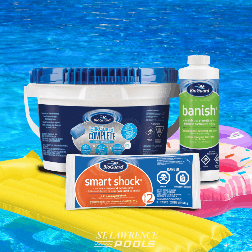 BIOGUARD POOL CHEMICALS, st.lawrence pools