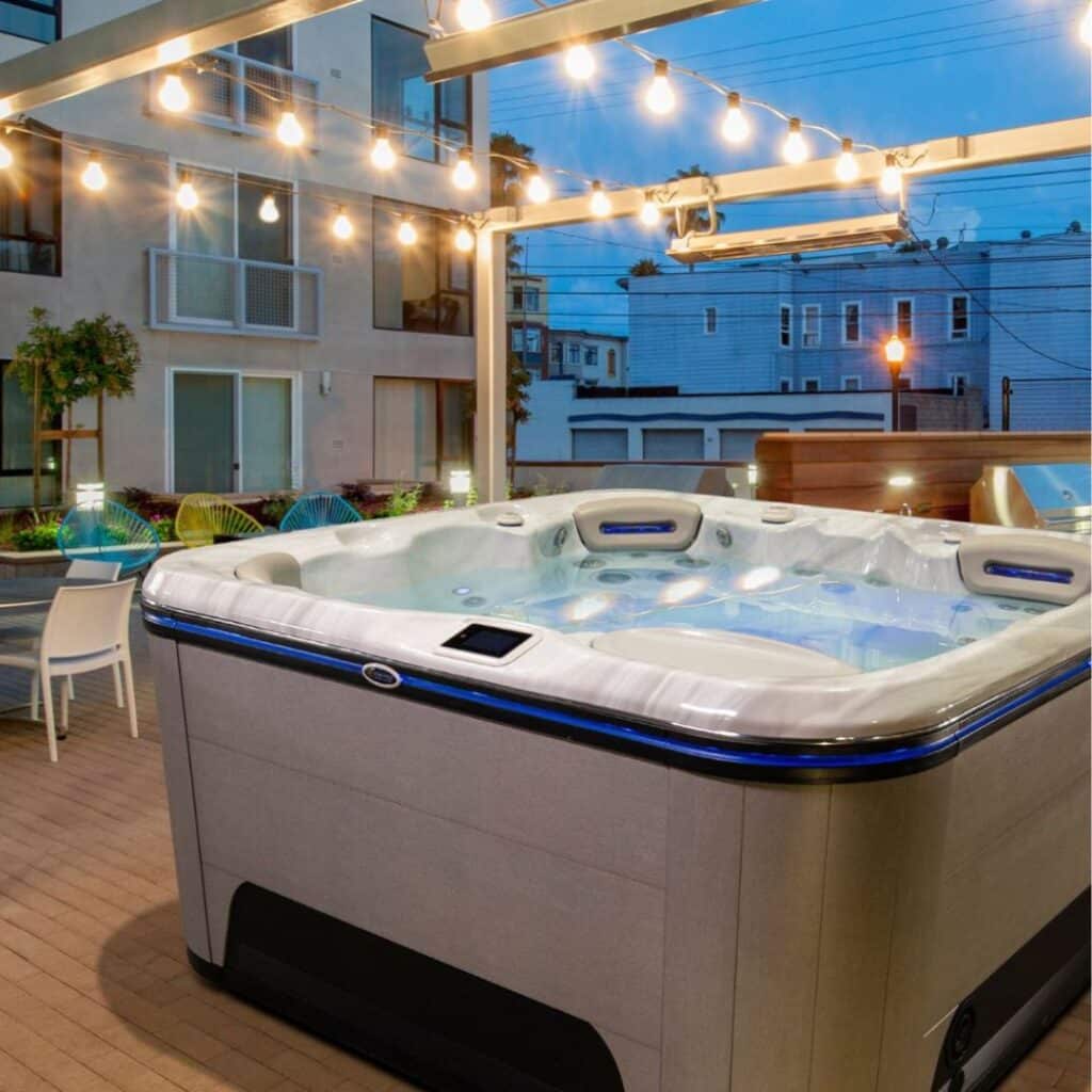 hydropool hot tub st.lawrence pools