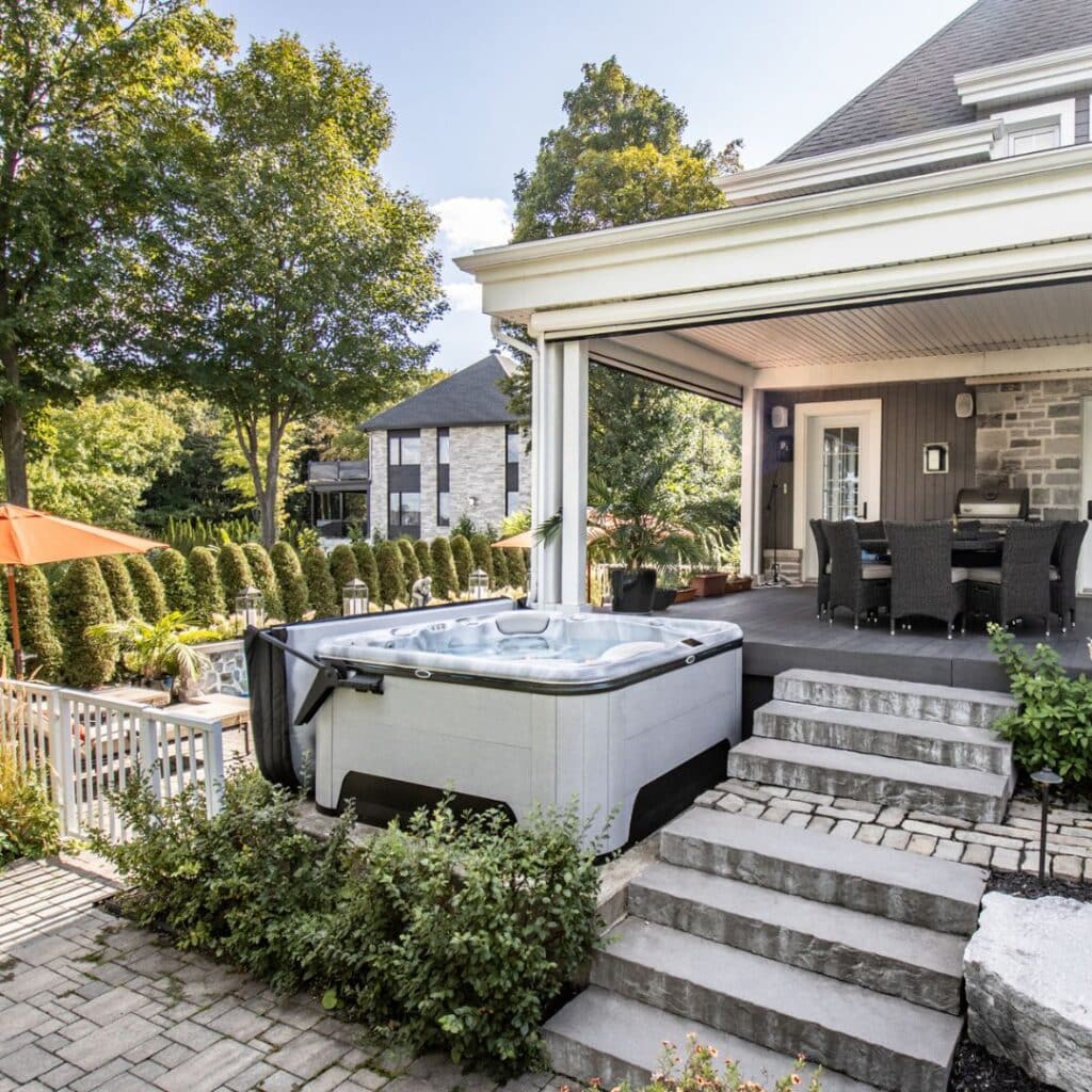 hydropool hot tub st.lawrence pools