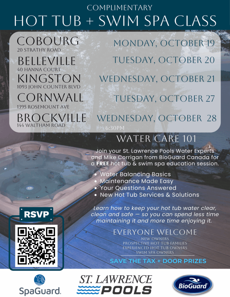 pool school st.lawrence pools pool care